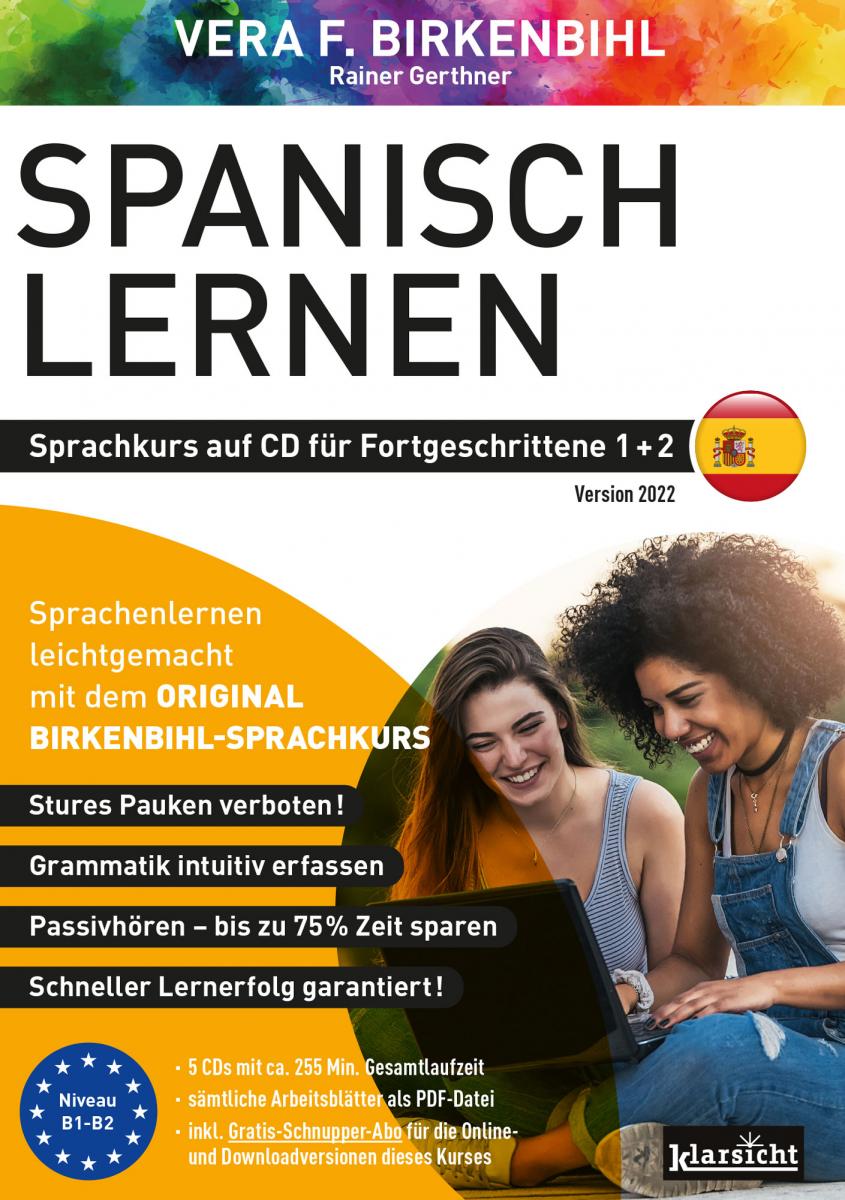 Spanisch lernen Fortgeschrittene 1+2 (5 CDs)
